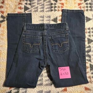 Kimes Ranch Dark Blue Straight Leg Jeans